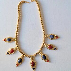 ARCHIVAL LISTING: ALFRED SUNG Signed Statement Necklace